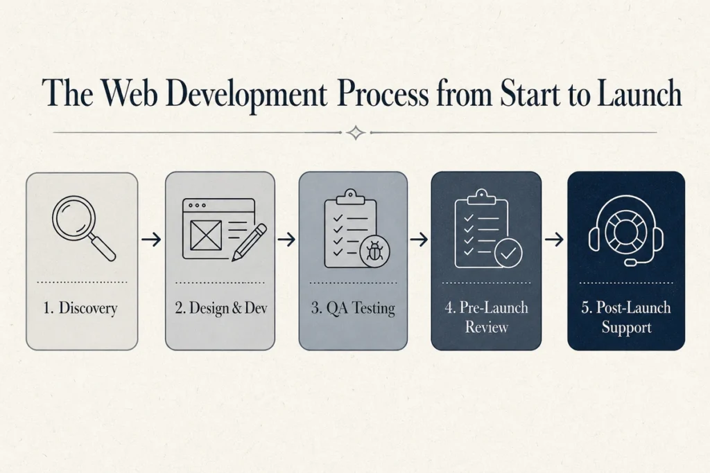 The Web Development Process from Start to Launch