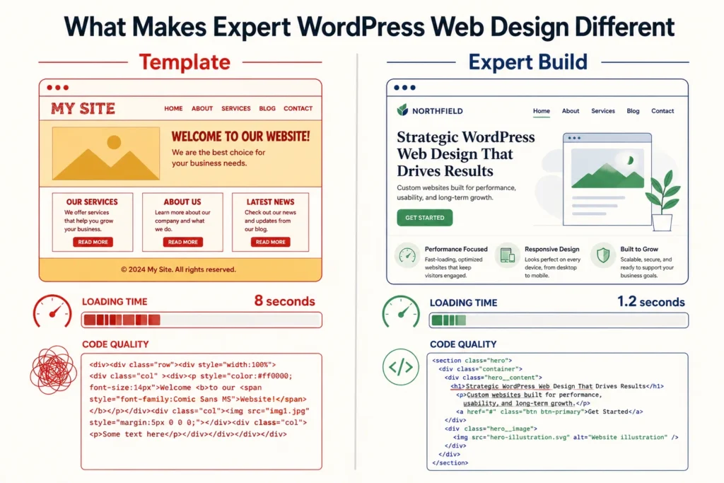 What Makes Expert WordPress Web Design Different
