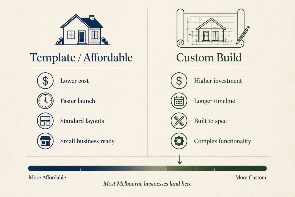 Budget Reality: Affordable Web Design vs Custom Builds