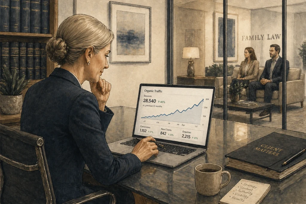 How Strong SEO Translates Into Real Growth for Law Firms