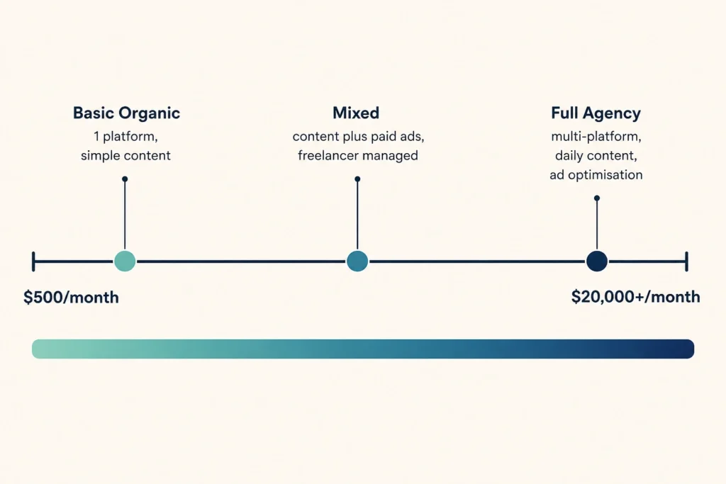How Much Does Social Media Marketing Cost Per Month?