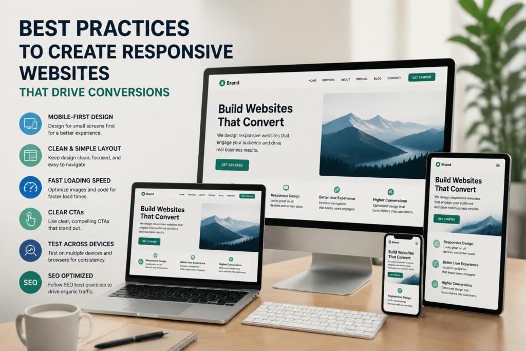 Best Practices to Create Responsive Websites That Drive Conversions
