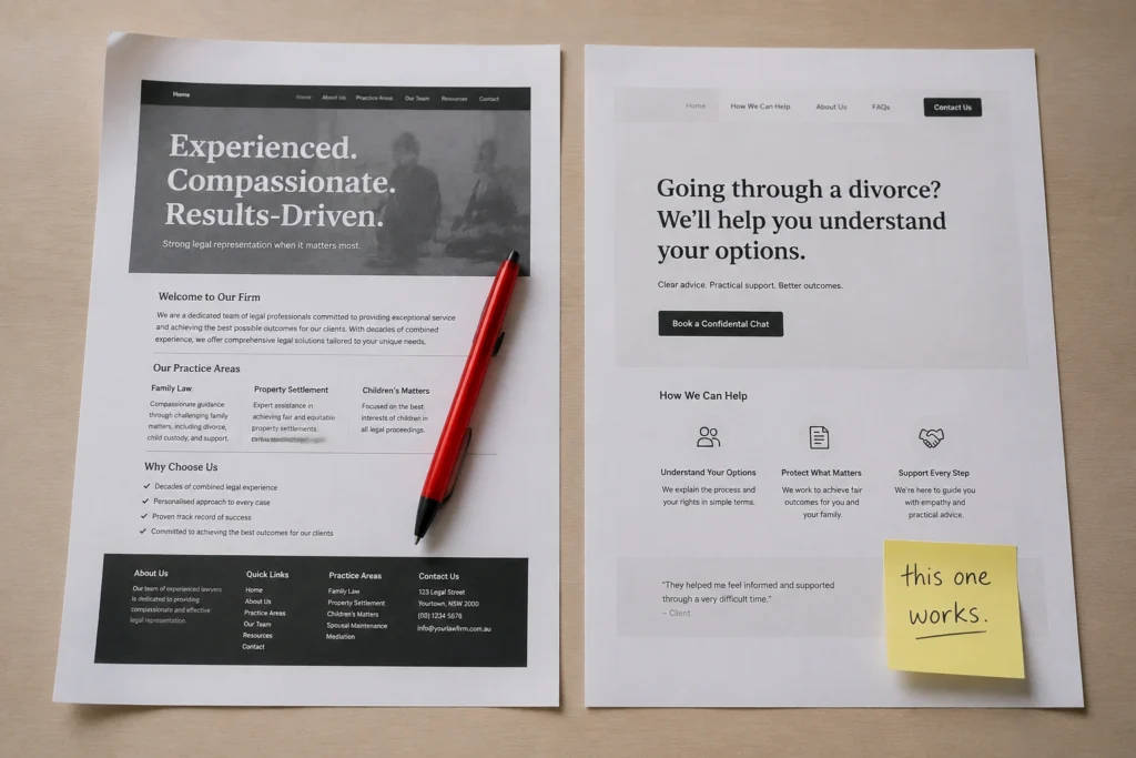 Why Most Law Firm Websites Don't Generate Enquiries