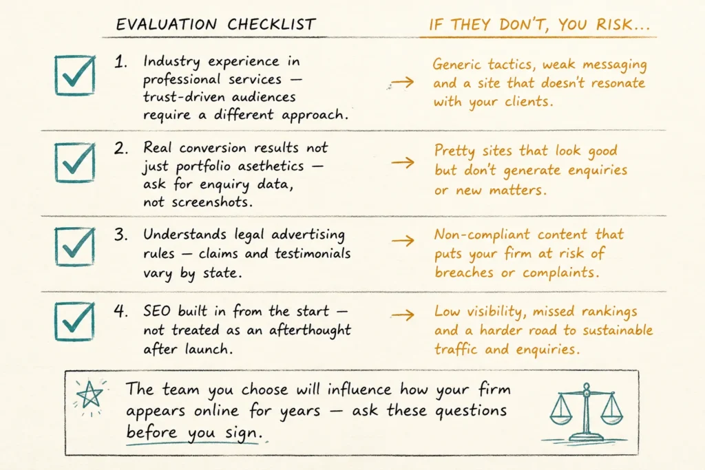 Choosing the Right Agency for Your Firm