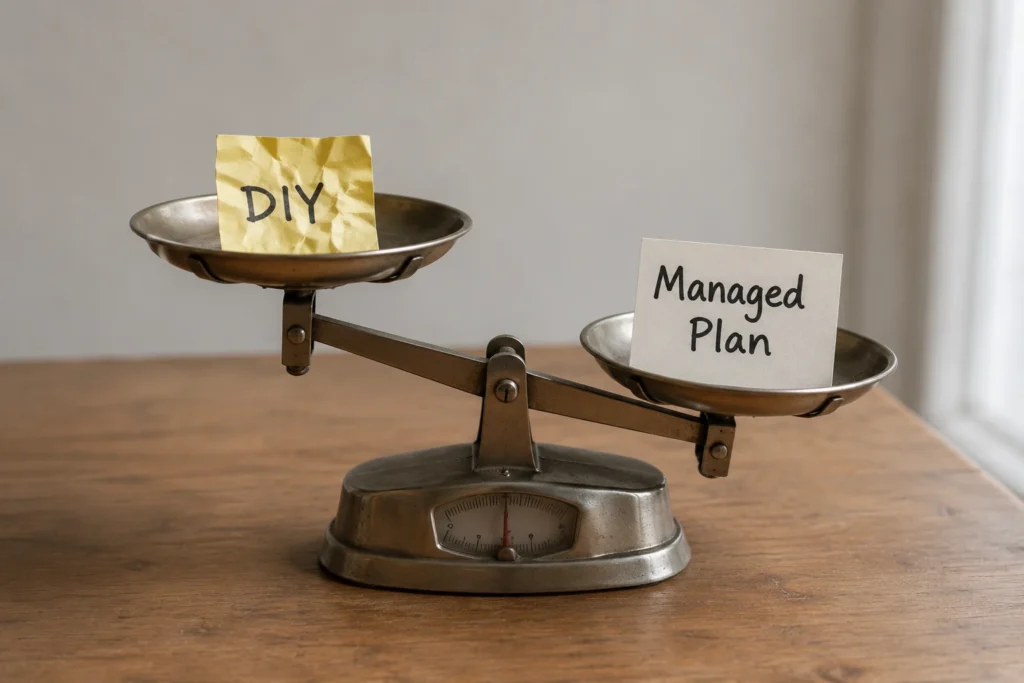 DIY Maintenance vs. a Managed Care Plan