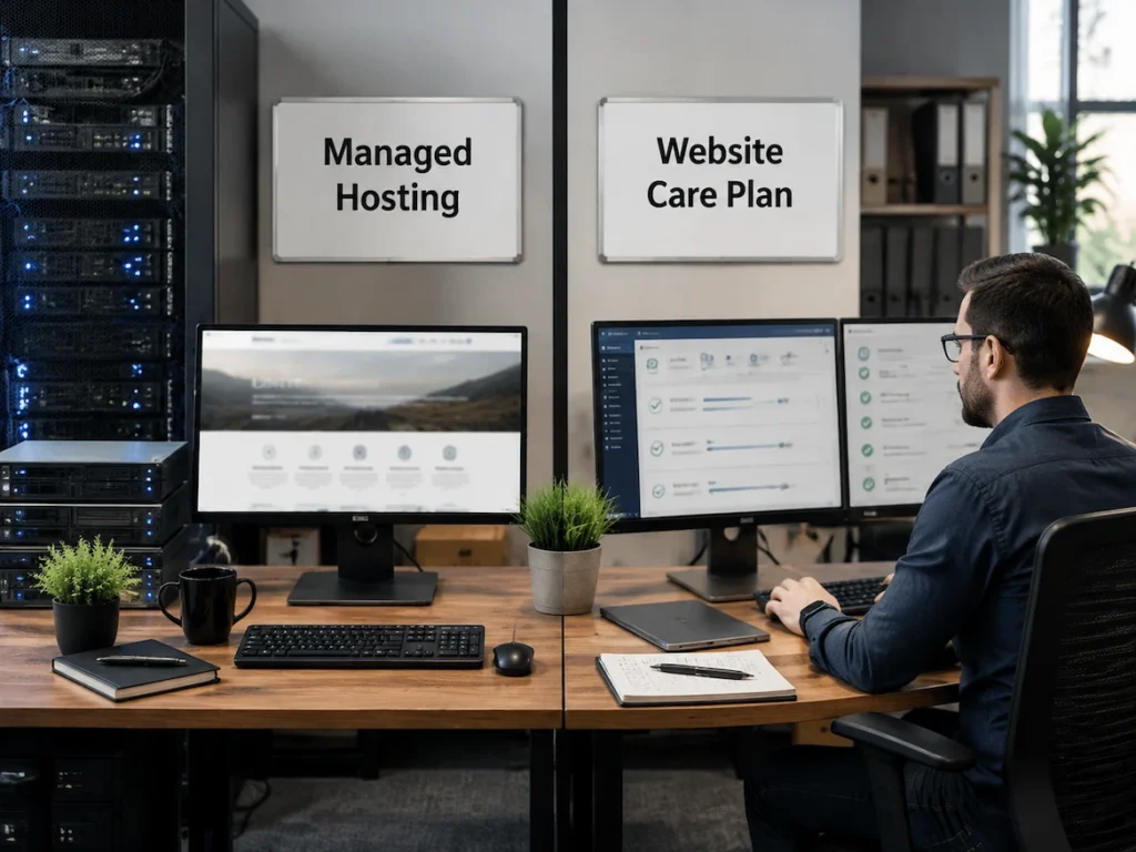 Managed Hosting vs. Website Care Plan: Which One Do You Need?