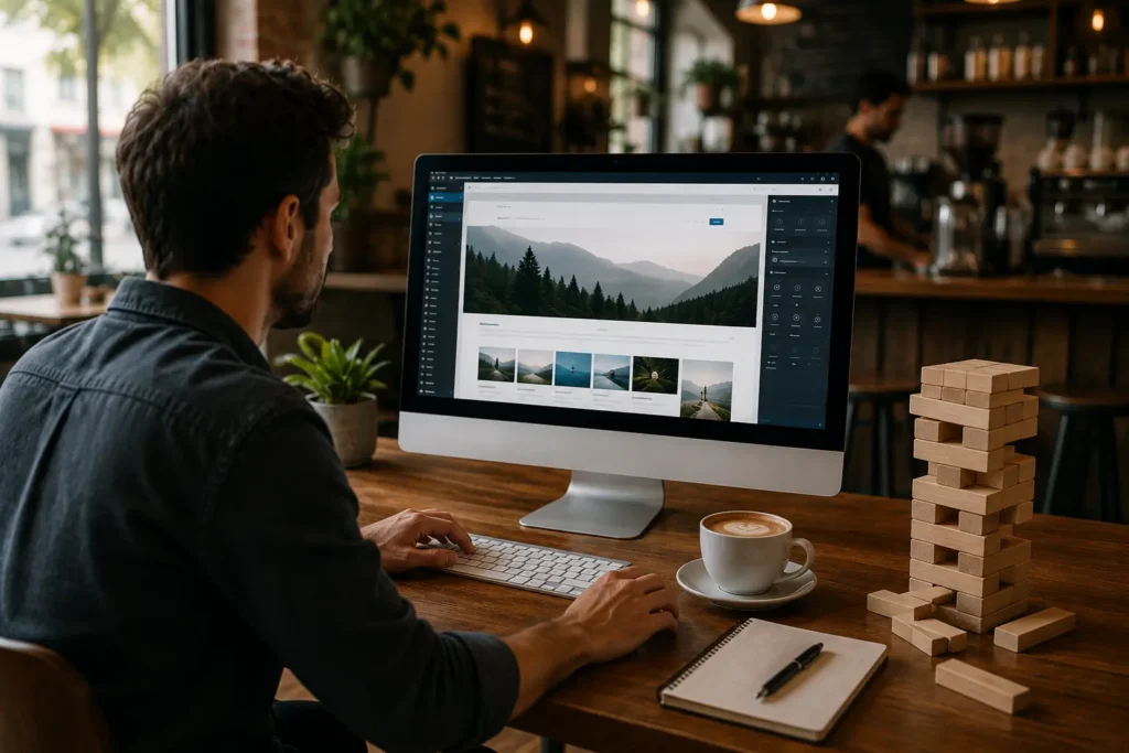 Buidling and styling a website on Wodpress