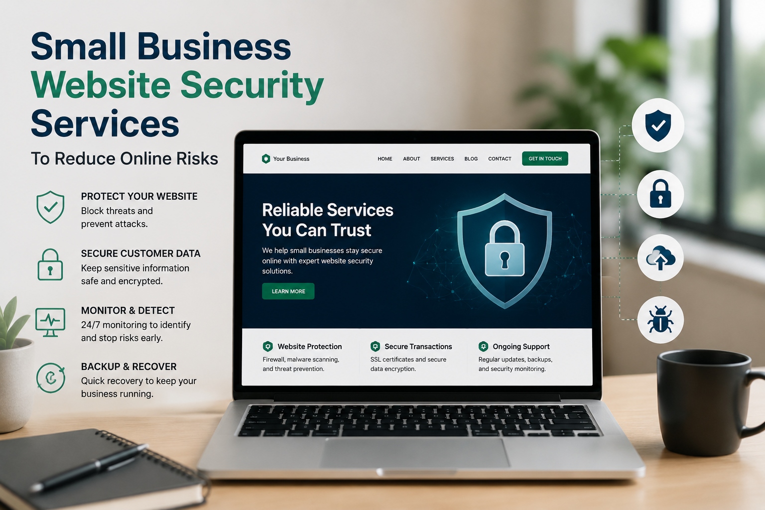 Small Business Website Security Services To Reduce Online Risks