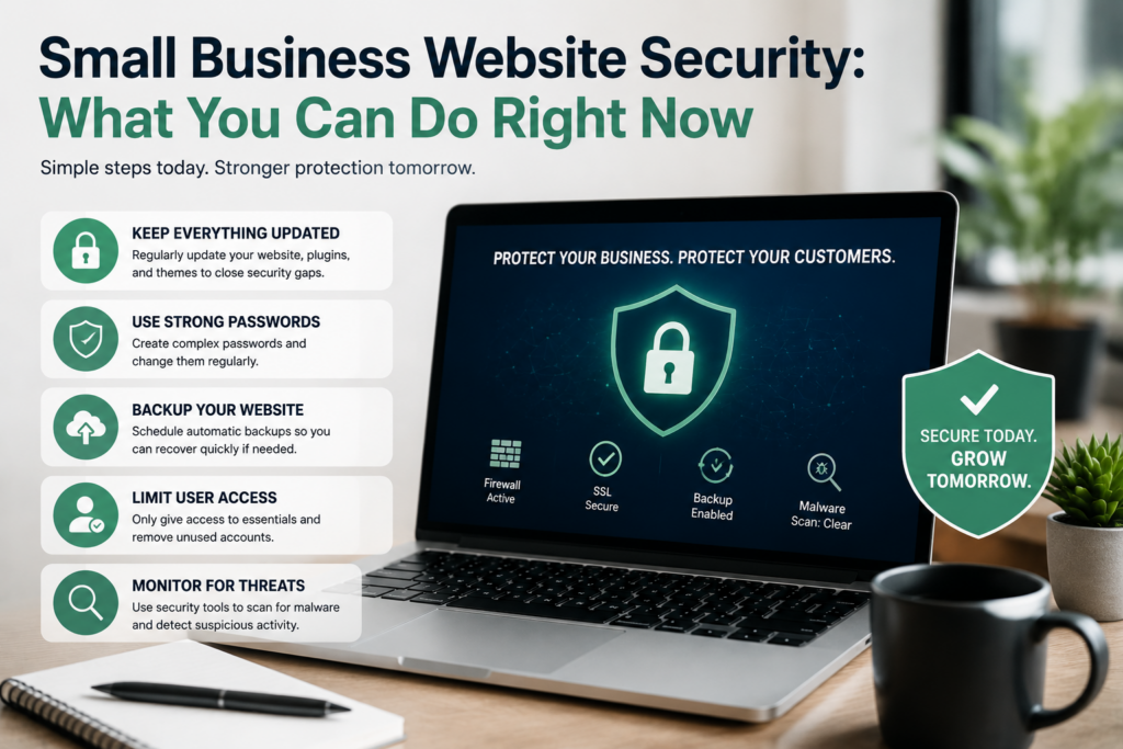Small Business Website Security: What You Can Do Right Now