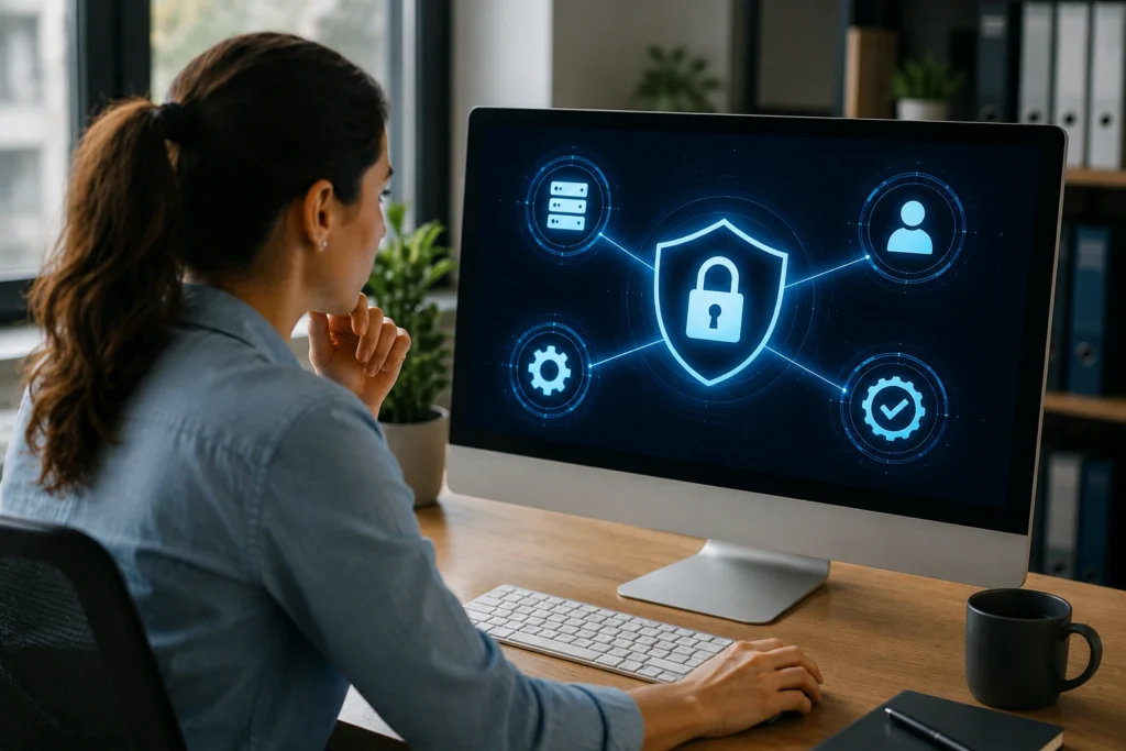 Performing audit on cybersecurity audit