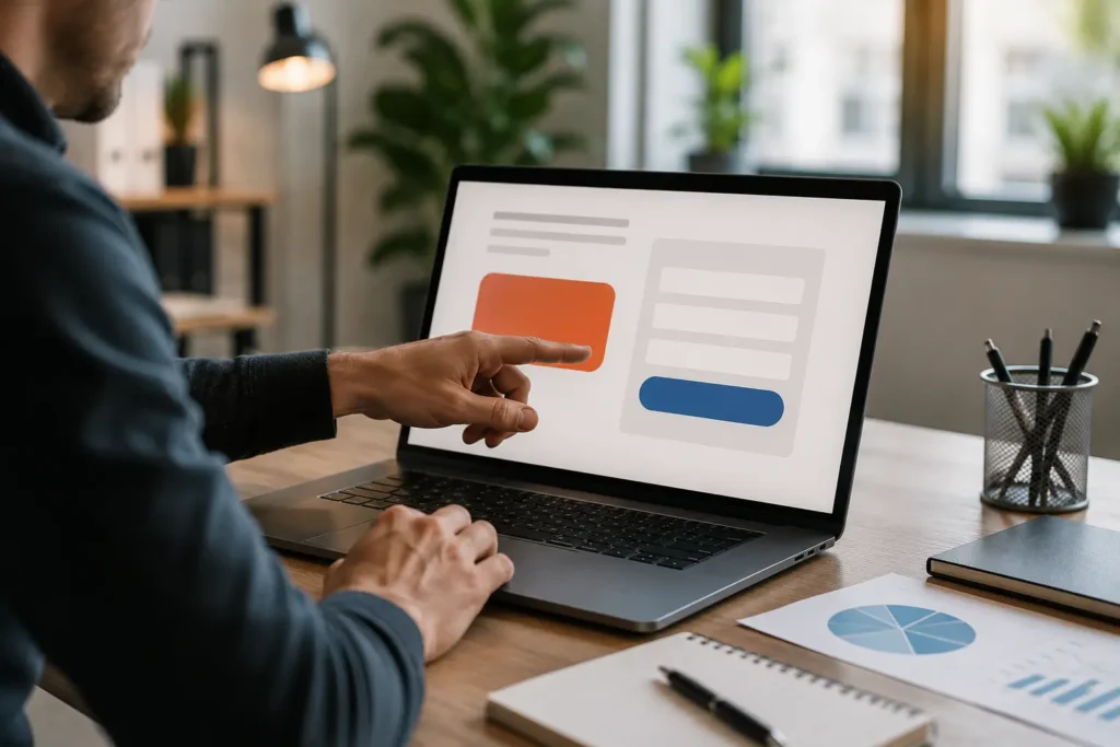 Placing your call to action in the right place.