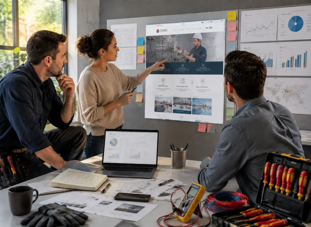How Much Should Web Design for Electricians Cost?