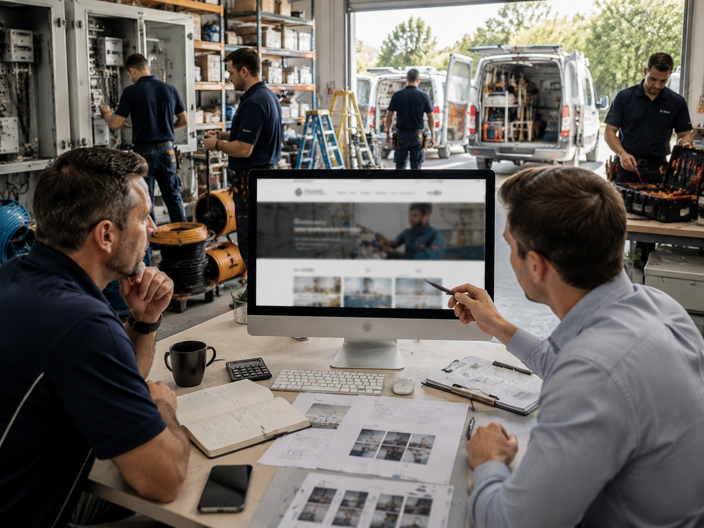 How the Right Web Design for Electricians Can Win More Local Jobs