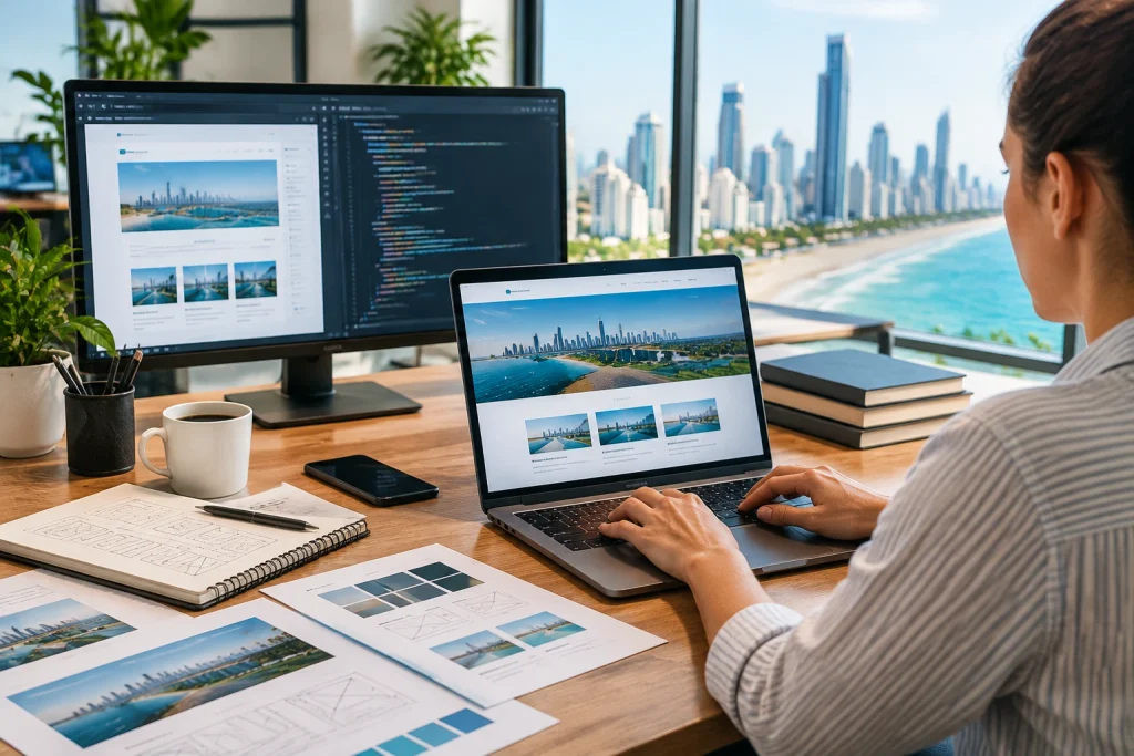 What Does Web Design in Gold Coast Really Involve?